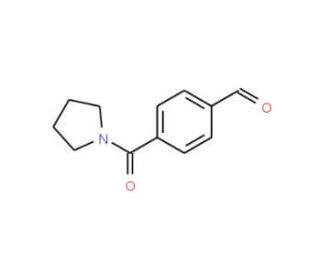 4-(Pyrrolidine-1-carbonyl)benzaldehyde (CAS 80020-05-9) - chemical structure image