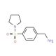 4-(Pyrrolidine-1-sulfonyl)-benzylamine (CAS 784997-49-5) - chemical structure image