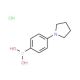 4-(Pyrrolidino)phenylboronic acid hydrochloride (CAS 229009-41-0) - chemical structure image