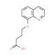 4-(Quinolin-8-yloxy)-butyric acid - chemical structure image