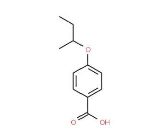 4-(sec-Butoxy)benzoic acid (CAS 104097-41-8) - chemical structure image