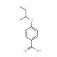 4-(sec-Butoxy)benzoic acid (CAS 104097-41-8) - chemical structure image