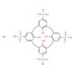 4-Sulfocalix[4]arene sodium salt (CAS 151657-13-5) - chemical structure image