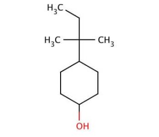 4-tert-Amylcyclohexanol, mixture of cis and trans (CAS 5349-51-9) - chemical structure image