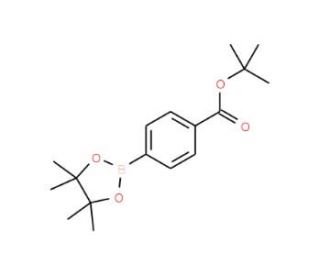 4-(tert-Butoxycarbonyl)phenylboronic acid pinacol ester (CAS 850568-72-8) - chemical structure image