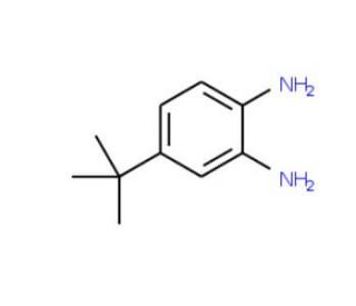 4-(tert-Butyl)-1,2-diaminobenzene (CAS 68176-57-8) - chemical structure image