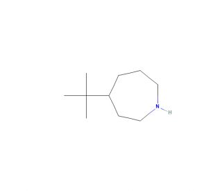 4-tert-Butyl-1-azacycloheptane (CAS 78813-90-8) - chemical structure image