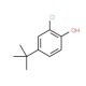 4-tert-Butyl-2-chlorophenol (CAS 98-28-2) - chemical structure image