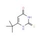 4-tert-Butyl-6-hydroxy-2-mercaptopyrimidine - chemical structure image