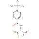 4-tert-Butyl-N-(4-oxo-2-thioxo-thiazolidin-3-yl)-benzamide - chemical structure image
