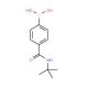 4-(tert-Butylaminocarbonyl)phenylboronic acid (CAS 850568-14-8) - chemical structure image