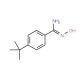 4-tert-Butylbenzamidoxime (CAS 175204-39-4) - chemical structure image