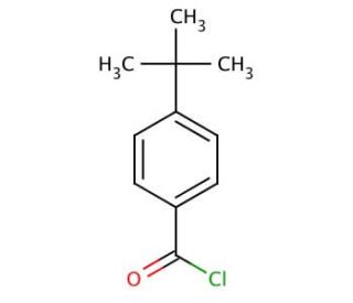 4-tert-Butylbenzoyl chloride (CAS 1710-98-1) - chemical structure image
