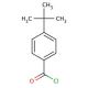 4-tert-Butylbenzoyl chloride (CAS 1710-98-1) - chemical structure image