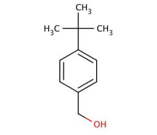 4-tert-Butylbenzyl alcohol (CAS 877-65-6) - chemical structure image
