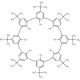 4-tert-Butylcalix[8]arene (CAS 68971-82-4) - chemical structure image