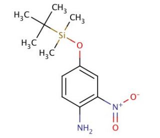 4-(tert-Butyldimethylsilyl)oxy-2-nitroaniline - chemical structure image