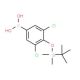 4-(tert-Butyldimethylsilyloxy)-3,5-dichlorophenylboronic acid (CAS 1150114-46-7) - chemical structure image