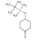 4-(tert-Butyldimethylsilyloxy)cyclohexanone (CAS 55145-45-4) - chemical structure image