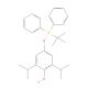 4-(tert-Butyldiphenylsilyl)hydroxy Propofol (CAS 1246816-09-0) - chemical structure image