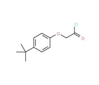 4-tert-Butylphenoxyacetyl chloride (CAS 90734-55-7) - chemical structure image