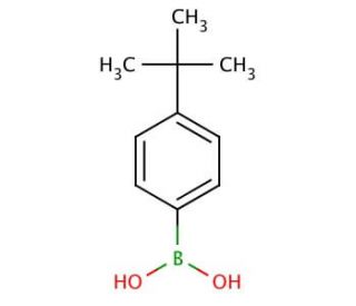 4-tert-Butylphenylboronic acid (CAS 123324-71-0) - chemical structure image