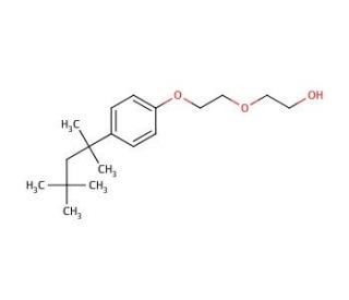 4-tert-Octylphenol Diethoxylate (CAS 2315-61-9) - chemical structure image
