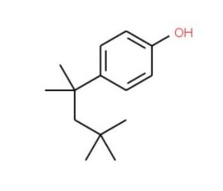 4-tert-Octylphenol-ring-13C6 solution (CAS 1173020-24-0) - chemical structure image
