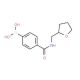 4-((Tetrahydrofuran-2-yl)methylcarbamoyl)phenylboronic acid (CAS 874534-61-9) - chemical structure image