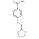 4-(tetrahydrofuran-2-ylmethoxy)benzamide - chemical structure image