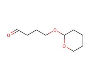 4-Tetrahydropyranyloxy-butanal (CAS 54911-85-2) - chemical structure image