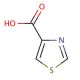 4-Thiazolecarboxylic acid (CAS 3973-08-8) - chemical structure image