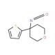 4-Thien-2-yltetrahydro-2H-pyran-4-yl isocyanate (CAS 926921-63-3) - chemical structure image