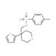 (4-Thien-2-yltetrahydro-2H-pyran-4-yl)methyl 4-methylphenylsulphonate (CAS 921938-87-6) - chemical structure image