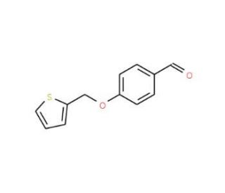 4-(Thiophen-2-ylmethoxy)-benzaldehyde - chemical structure image