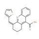 4-Thiophen-2-ylmethylene-1,2,3,4-tetrahydro-acridine-9-carboxylic acid - chemical structure image