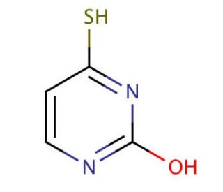 4-Thiouracil (CAS 591-28-6) - chemical structure image