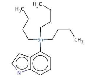 4-(Tributylstannyl)-1H-indole - chemical structure image