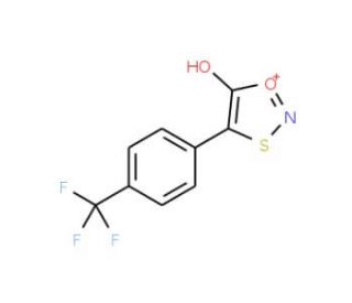 4-trifluoro-4-phenyl-1,3,2-Oxathiazolylium-5-olate - chemical structure image