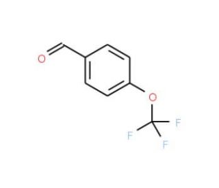 4-(Trifluoromethoxy)benzaldehyde (CAS 659-28-9) - chemical structure image