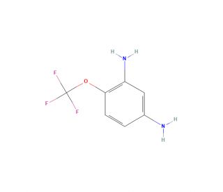 4-(Trifluoromethoxy)benzene-1,3-diamine (CAS 873055-90-4) - chemical structure image