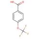 4-(Trifluoromethoxy)benzoic acid (CAS 330-12-1) - chemical structure image