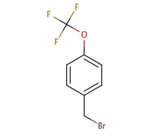 4-(Trifluoromethoxy)benzyl bromide (CAS 50824-05-0) - chemical structure image