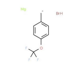 4-(Trifluoromethoxy)benzylmagnesium bromide solution - chemical structure image