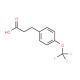 4-(Trifluoromethoxy)hydrocinnamic acid (CAS 886499-74-7) - chemical structure image