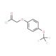 4-(Trifluoromethoxy)phenoxyacetyl chloride (CAS 72220-51-0) - chemical structure image