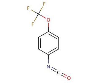 4-(Trifluoromethoxy)phenyl isocyanate (CAS 35037-73-1) - chemical structure image