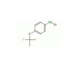 4-(Trifluoromethoxy)phenylmagnesium bromide solution - chemical structure image