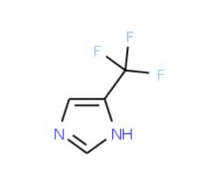 4-(Trifluoromethyl)-1H-imidazole (CAS 33468-69-8) - chemical structure image