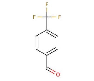4-(Trifluoromethyl)benzaldehyde (CAS 455-19-6) - chemical structure image